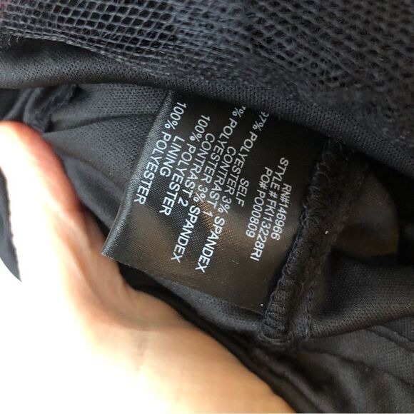 CRYSTAL DOLLS Womens Black Embellished Zippered Floral Cocktail Dress - Picture 10 of 11